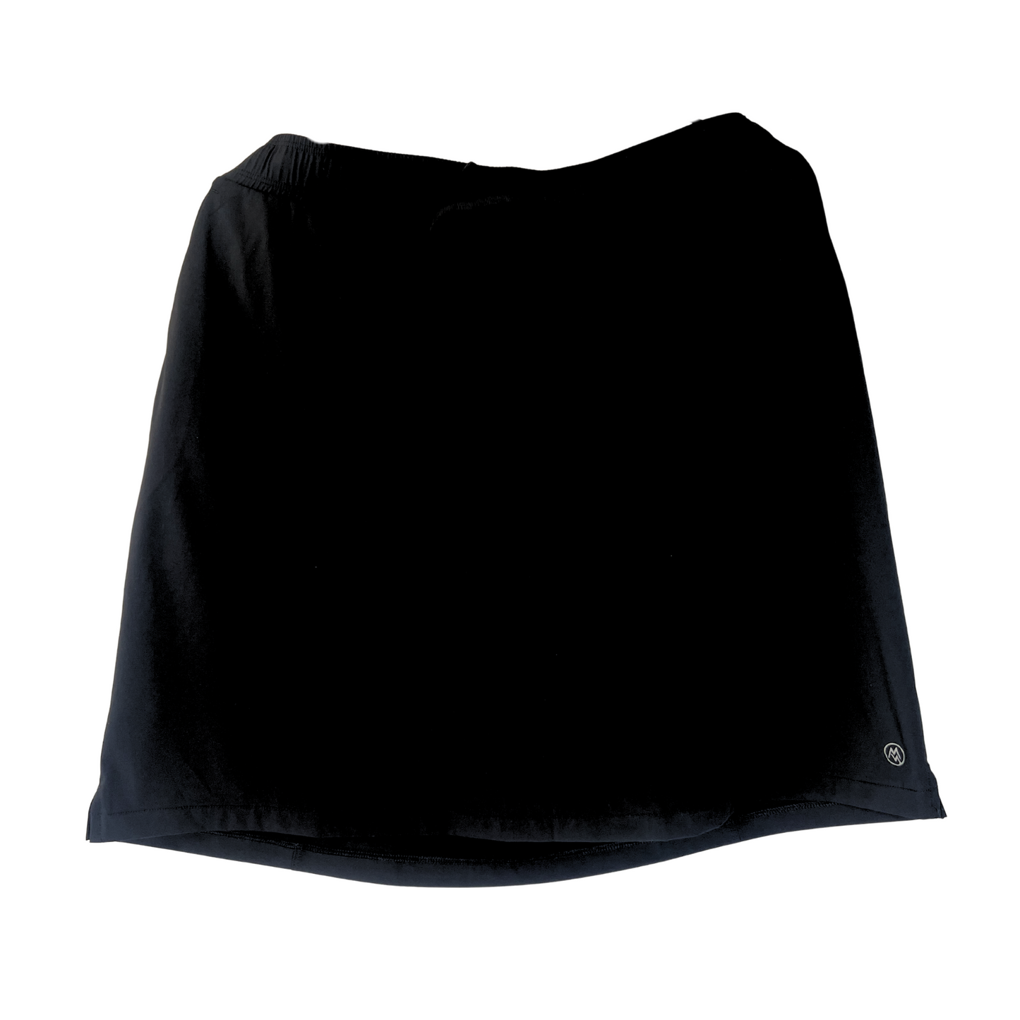 Cloudveil Black Ladies Skort XXL Pull-On Elastic Waist with Pockets