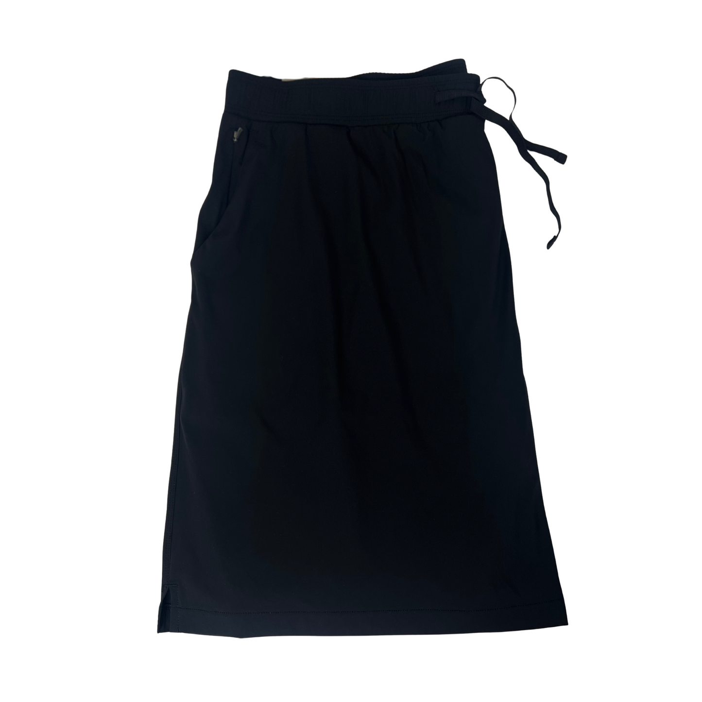 Cloudveil Black Ladies Skort XXL Pull-On Elastic Waist with Pockets