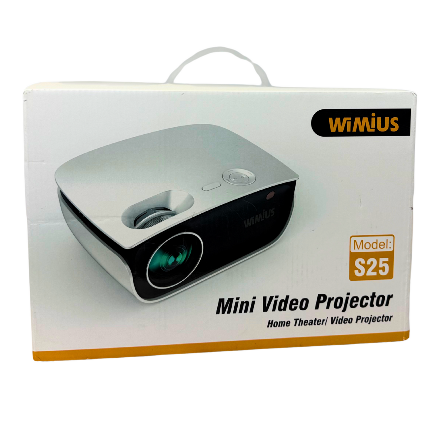 S25 Mini Projector 1080P HD, WiFi & Bluetooth, 250" Display Portable