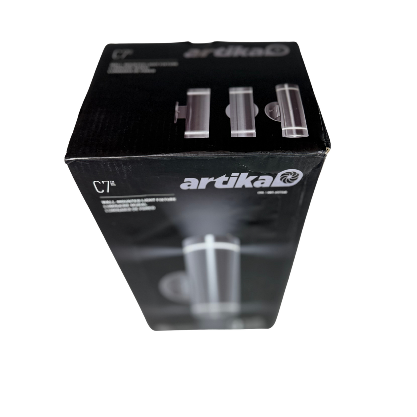 Artika C7 Outdoor/Indoor Cylinder Wall Sconce – Stainless Steel