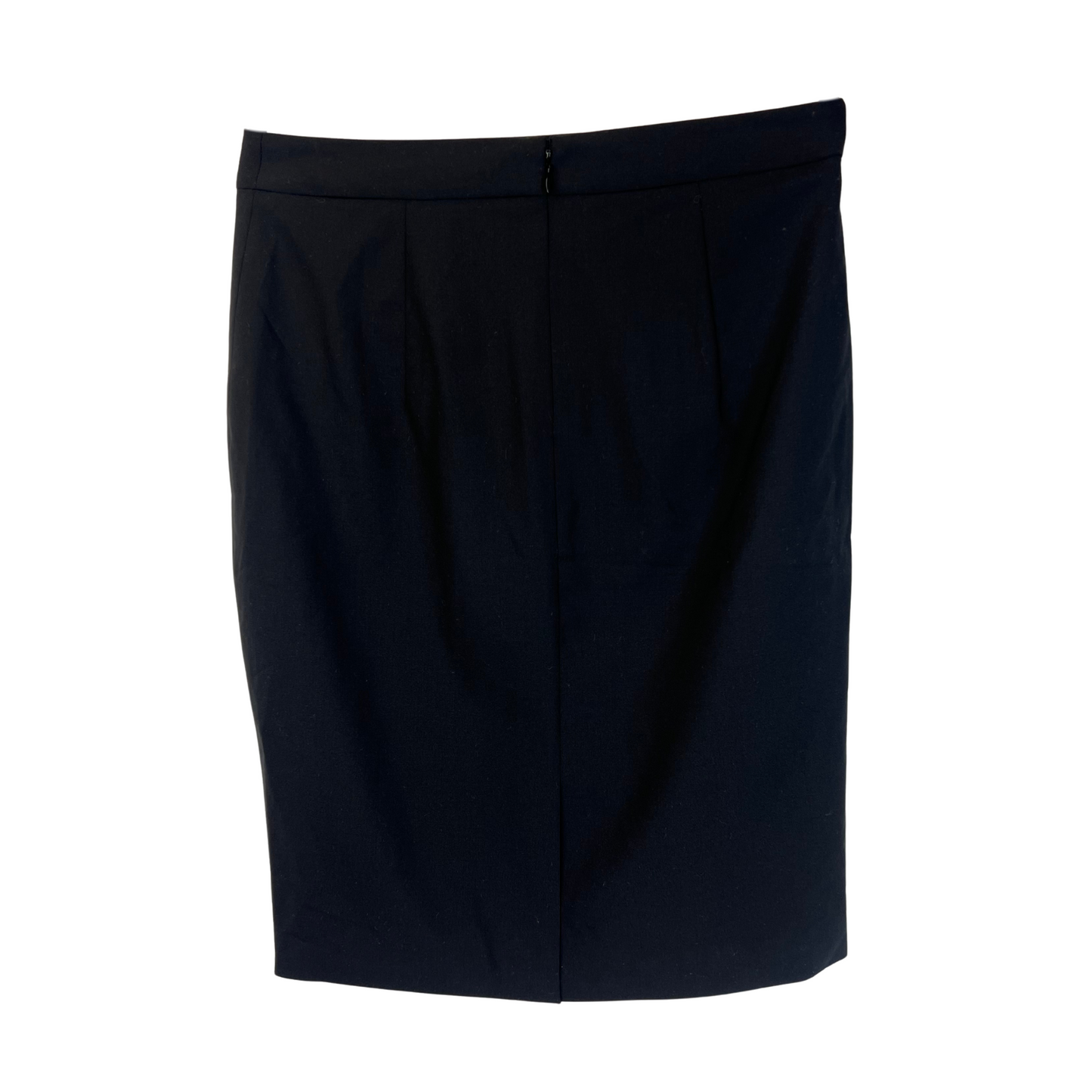 BR Black Wool Blend Skirt Size 4 – Elegant Office & Casual Wear