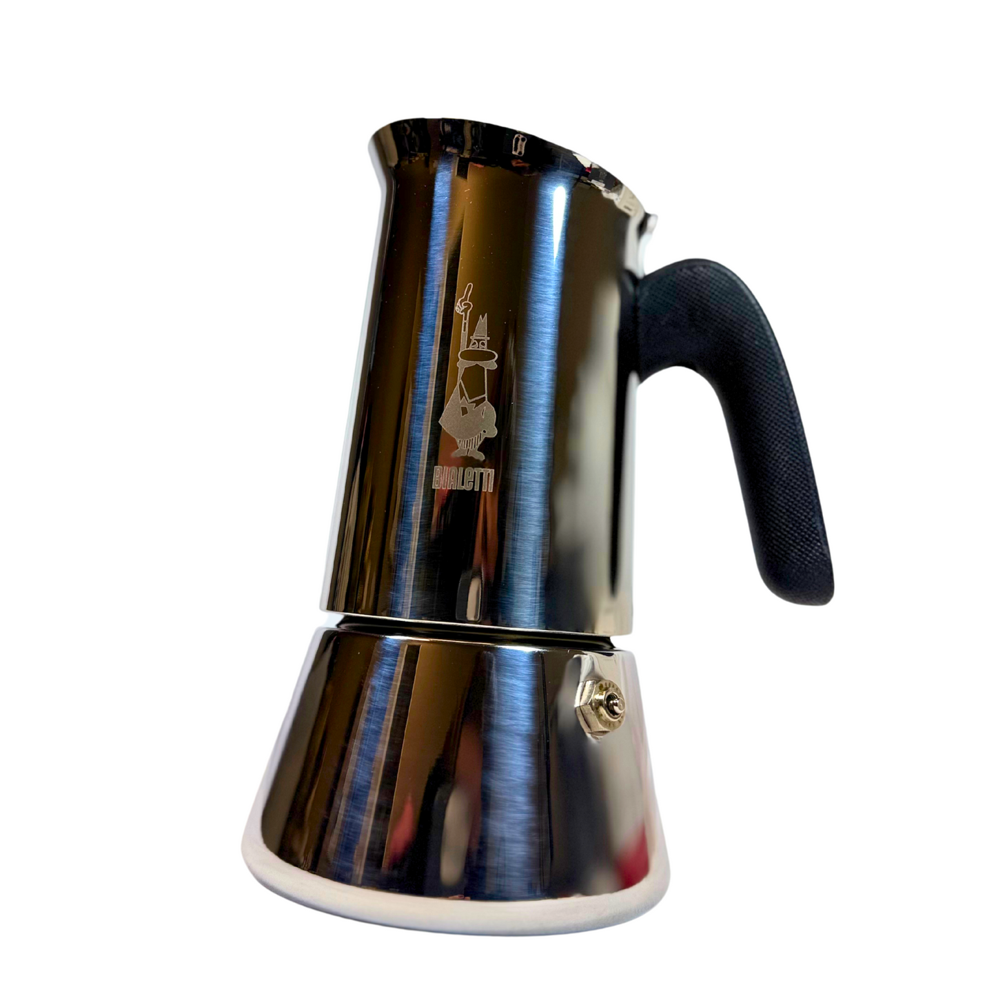 Venus Stainless Steel Stovetop Espresso coffee Maker – Medium (6-Cup)