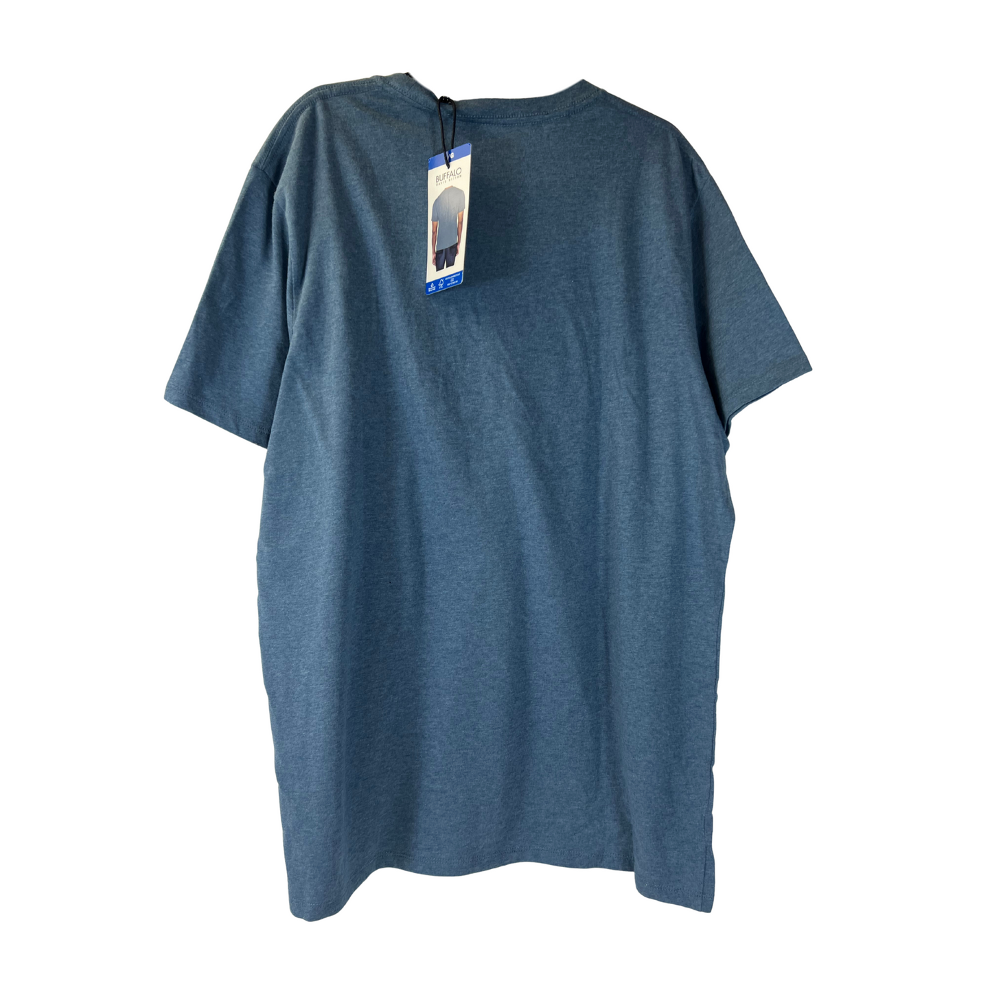 Buffalo David Bitton Men’s Blue T-Shirt – Size L