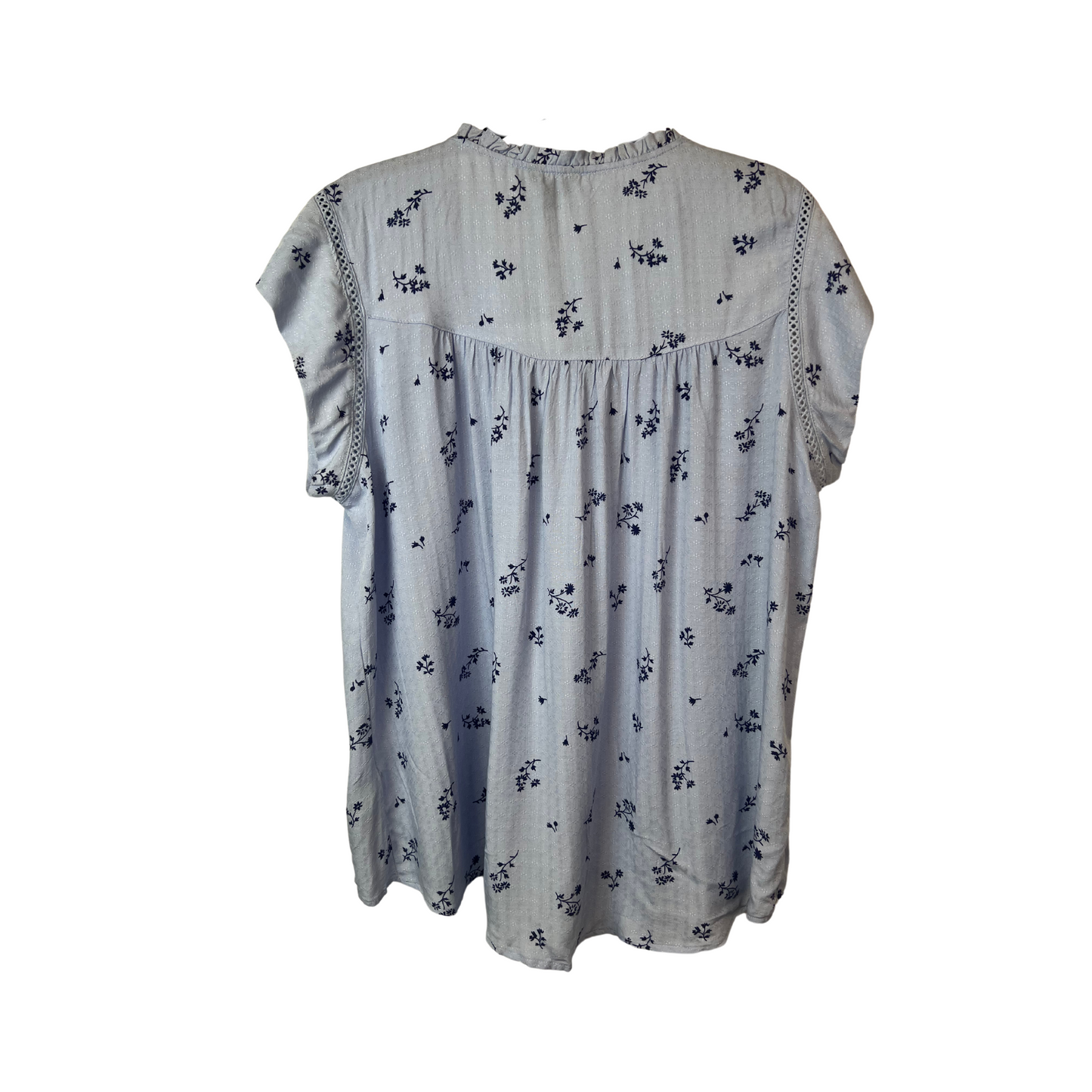 ladies tops and blouses size L floral print top t shirt
