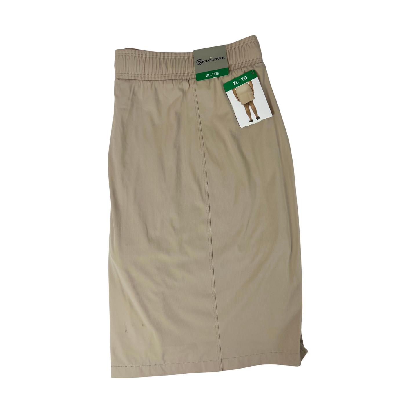 Cloudveil Women’s Woven Skort – Beige, XL