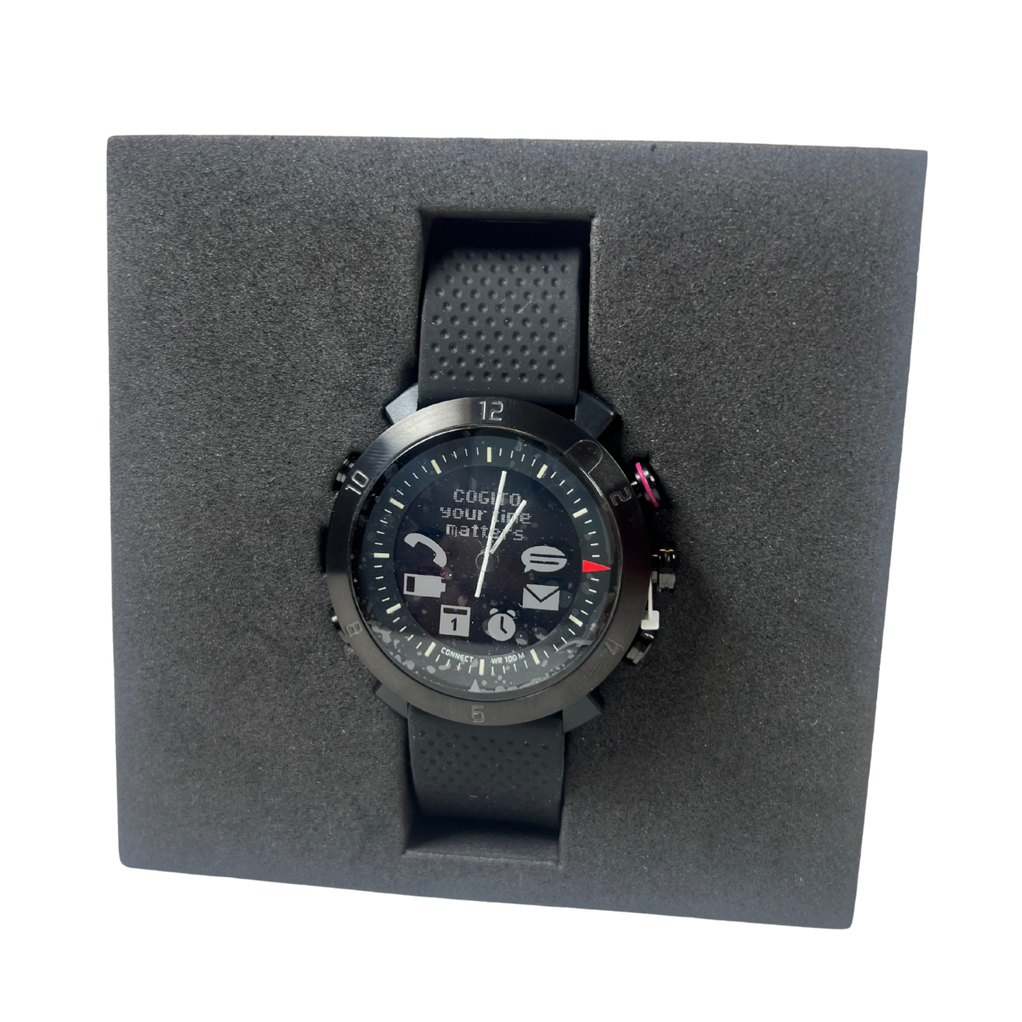 Hybrid Smartwatch with Analog-Digital Display – Bluetooth, Long Battery Life, Water-Resistant