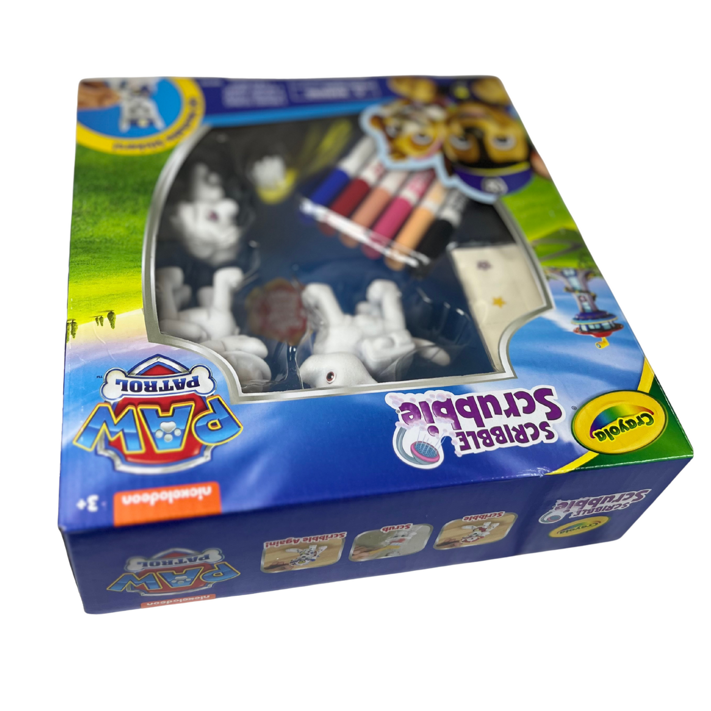 Scribble Scrubbie Pets Paw Patrol Set – Washable Color & Play Toy for Kids