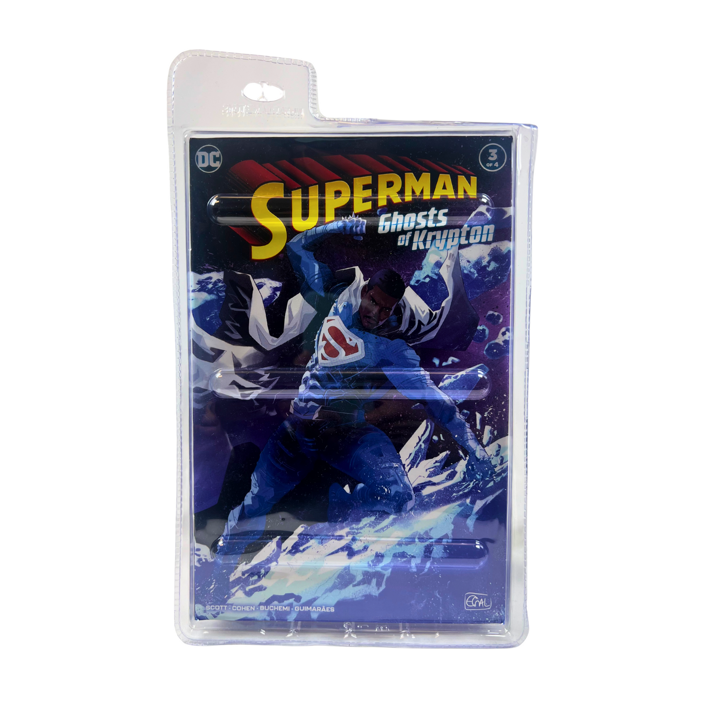 Earth-2 Superman 7-Inch Action Figure with Comic and Display Base