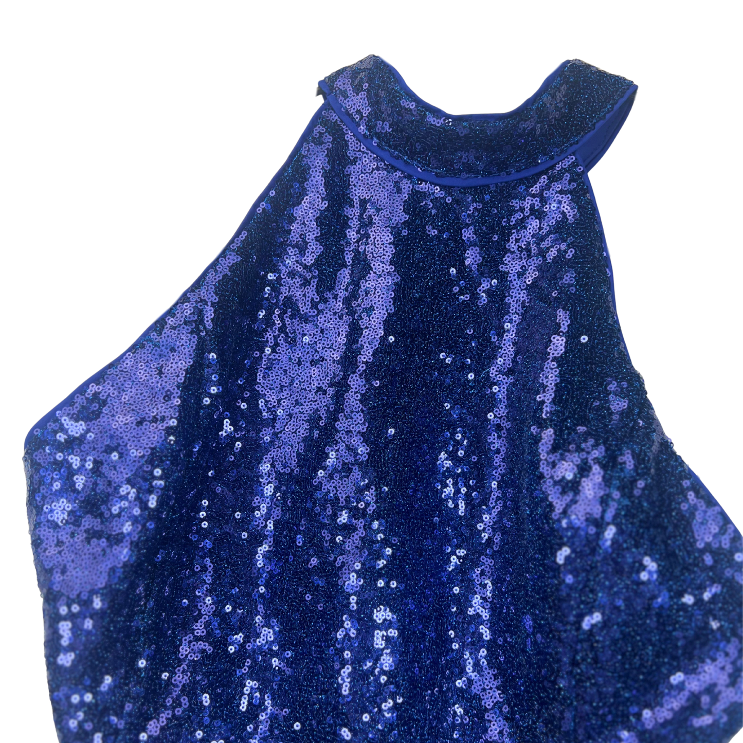 Halter Open-Back Sequin Mini Dress XL – Sparkling Party Outfit