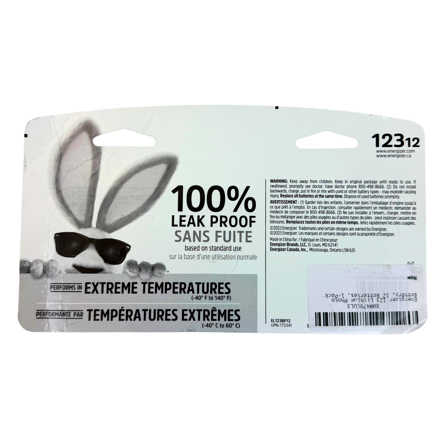Batteries 123 Lithium Photo Batteries – 12-Pack