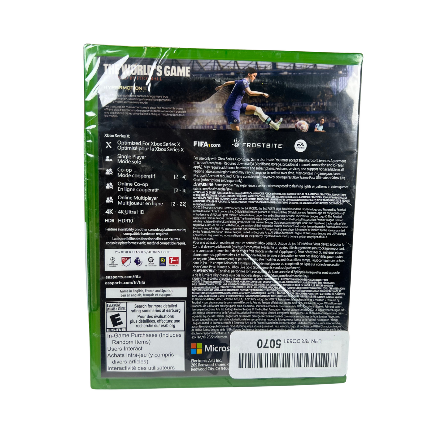 FIFA 23 Soccer Game for Series X