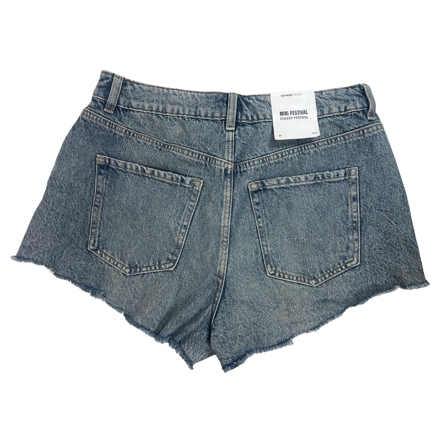 Denim Festival Shorts – Size 11, Classic Fit