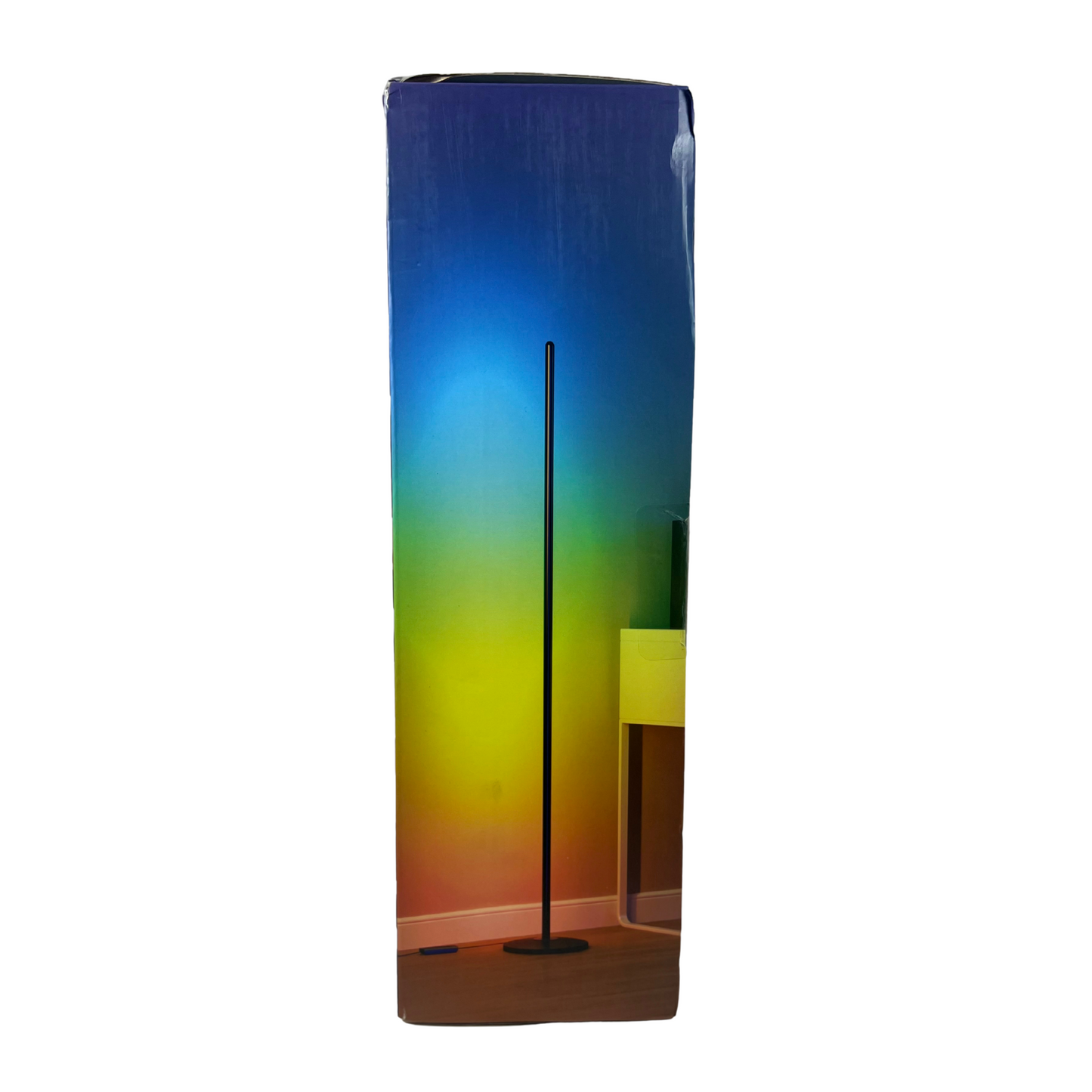 RGBIC Smart Corner Floor Lamp – Alexa & App Control, Music Sync, 61+ Scenes