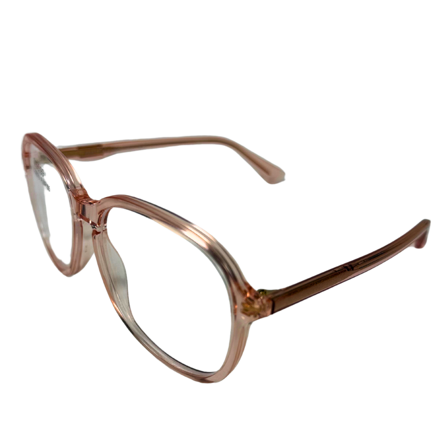 Branded Transparent Pink Acetate Frames, Unisex - GG0259O 005 Eyeglasses