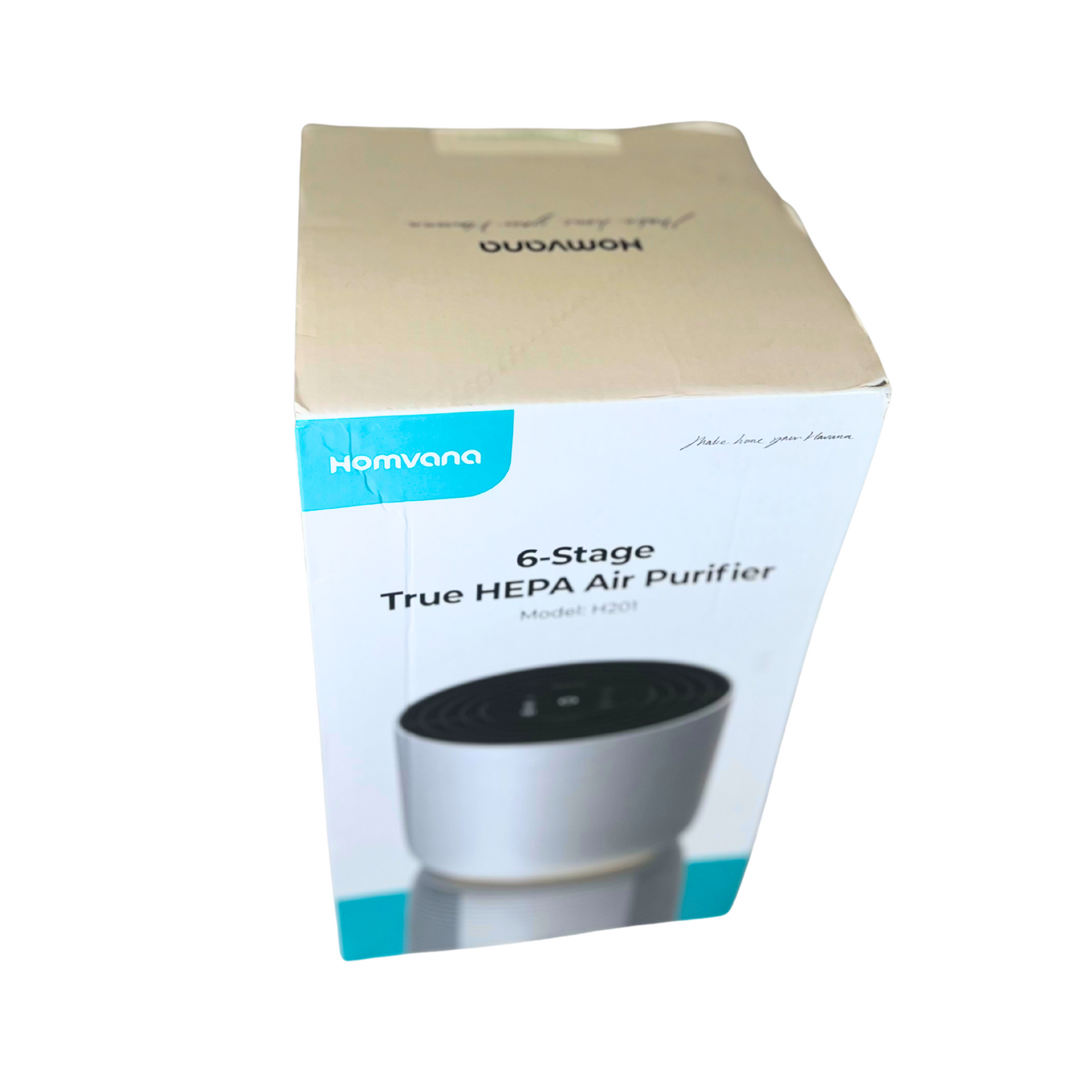Ultra Quiet HEPA Air Purifier for Bedroom or Office – 6-Stage Filtration, 215 ft² Coverage