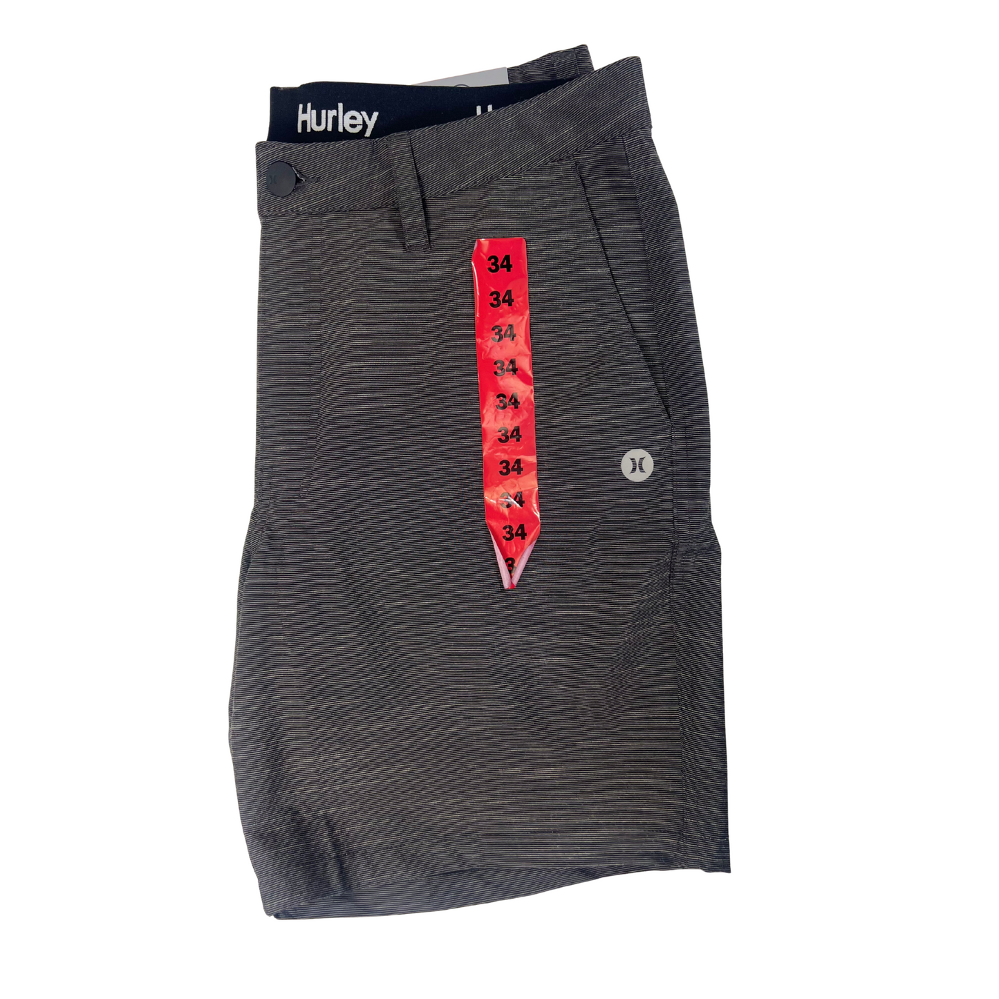 Men’s Hybrid 18" Walk Shorts – Gray, Size 34