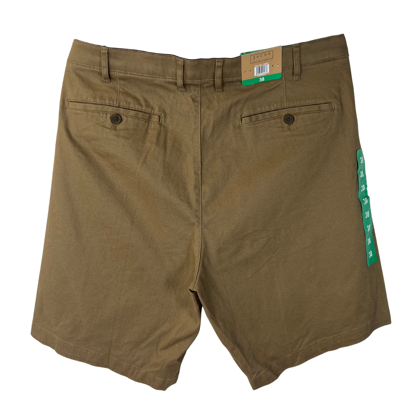 Men’s Khaki Shorts – Size 38 – Cotton Stretch Blend