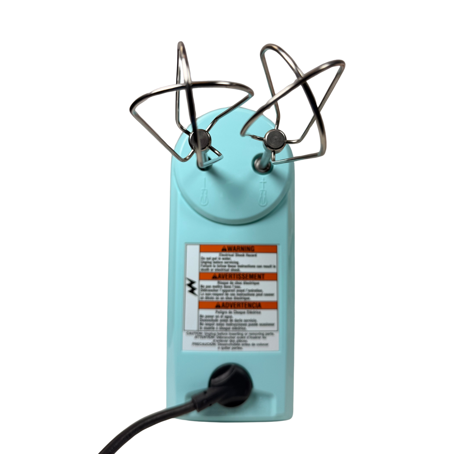 5-Speed Ultra Power Hand Mixer with Turbo Beaters – Aqua Sky
