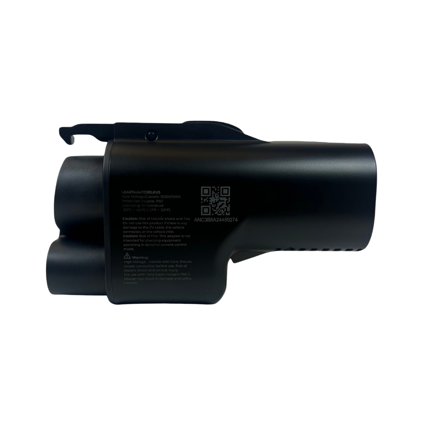 NACS to CCS Electric Vehicle Adapter with Interlock – 500A / 1000V Fast Charging