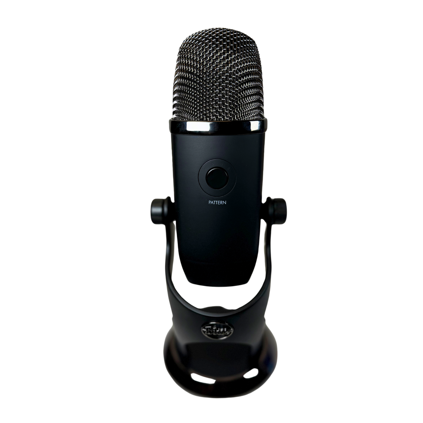 USB Streaming Microphone with LED Metering & 4 Pickup Patterns – For Gaming, Podcasting & Recording