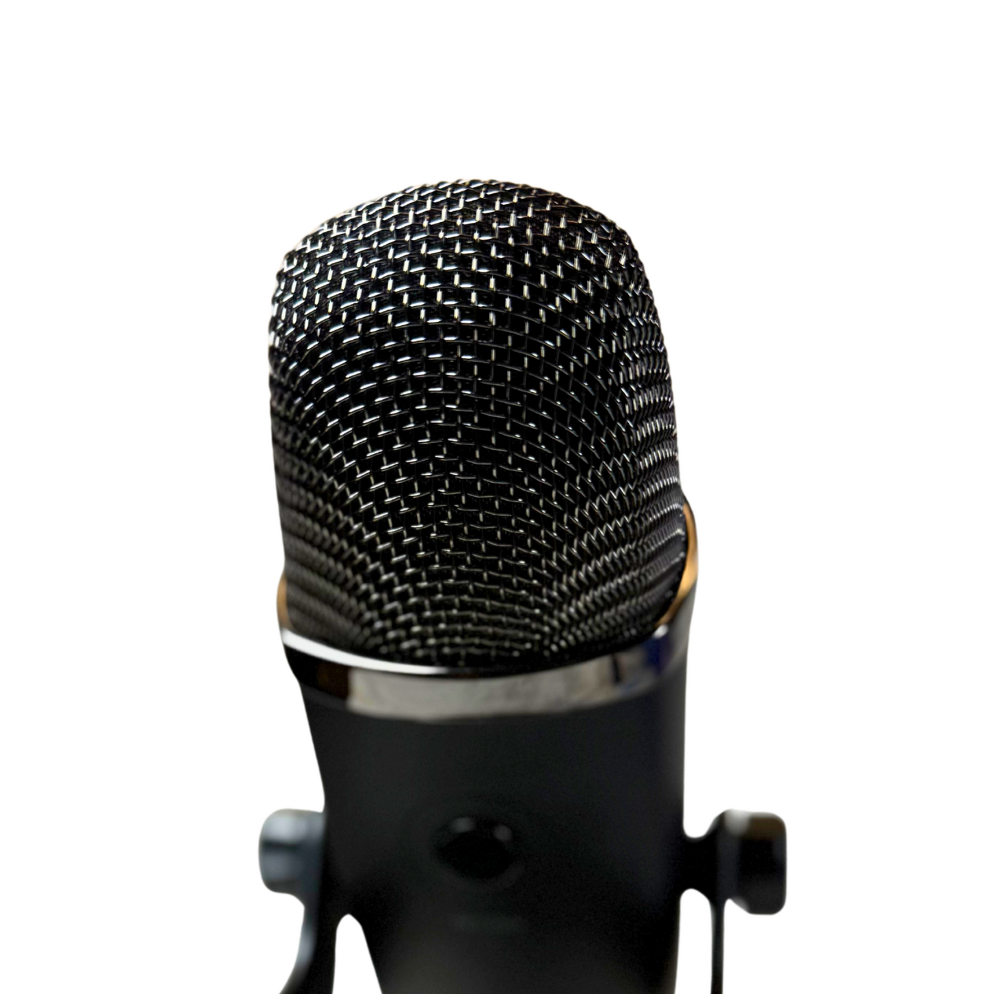 USB Streaming Microphone with LED Metering & 4 Pickup Patterns – For Gaming, Podcasting & Recording