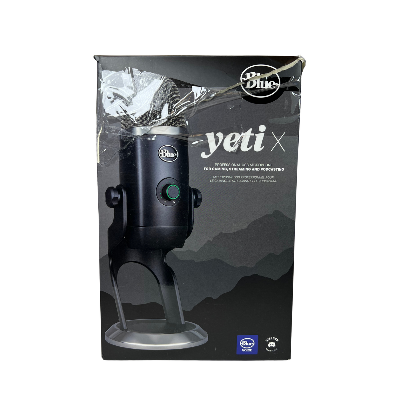 USB Streaming Microphone with LED Metering & 4 Pickup Patterns – For Gaming, Podcasting & Recording