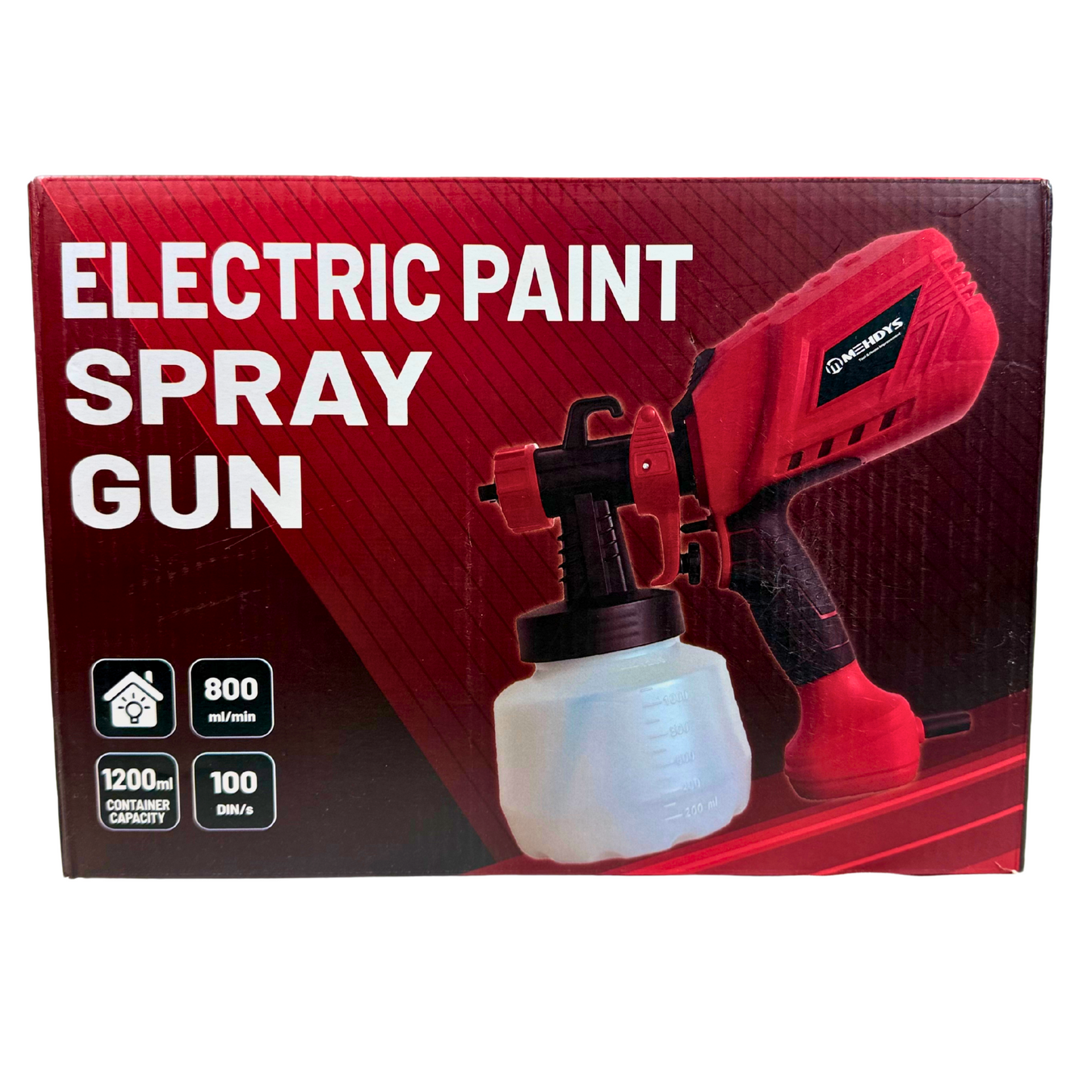 Electric HVLP Paint Sprayer Gun 650W – 4 Nozzles for Home & Furniture