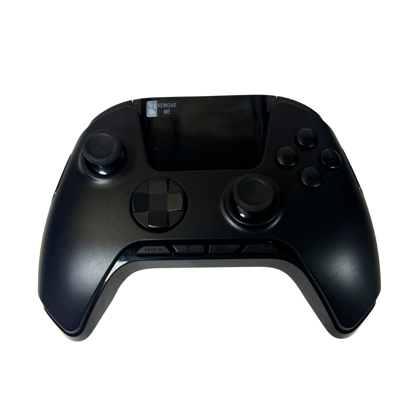 ManbaOne Wireless Gaming Controller with Interactive Screen – Multi-Platform, Hall Effect Joystick, RGB Lighting, Remappable Buttons, 1800mAh Charging Dock (Black)