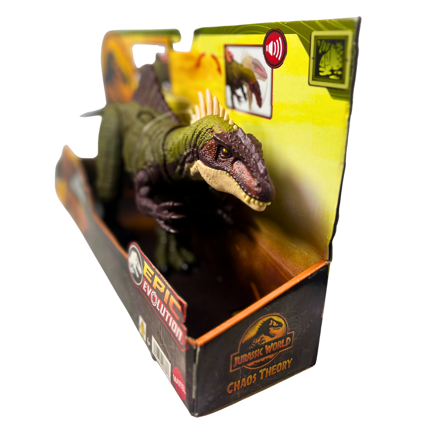 Large Dinosaur Battle Action Figure – Roaring, Chomping & Extending Spikes – 17 Inch