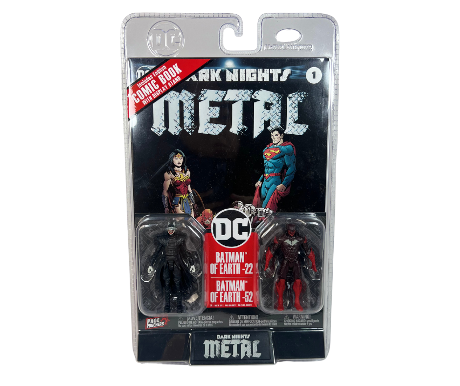 DC Direct - Dark Knights Metal #1 - Page Punchers - Batman who Laughs & Red Deat