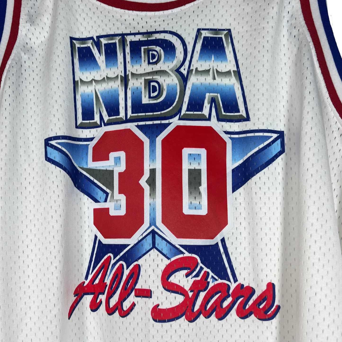 Men’s White Hardwood Classics 1992 All-Star Swingman Jersey – Scottie Pippen, Size 4XLT