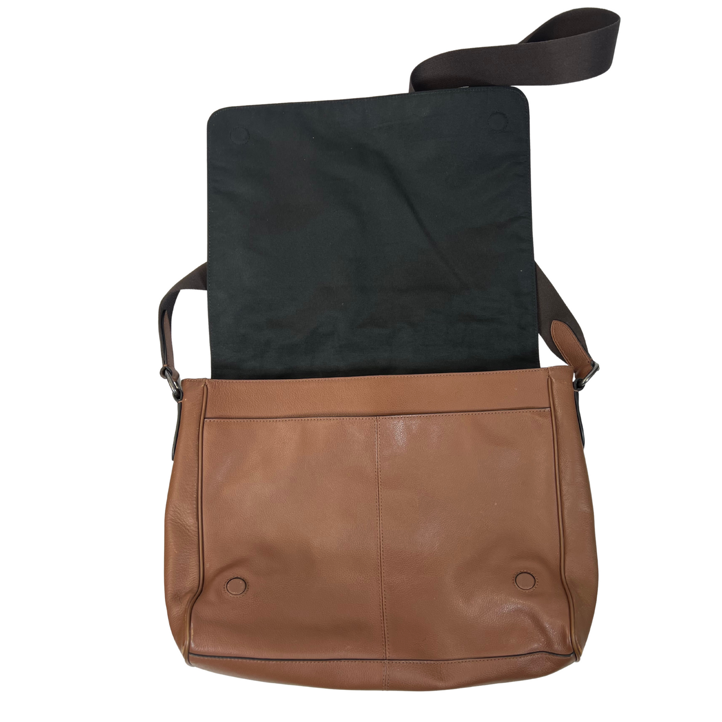 Houston Map Bag Crossbody with Adjustable Strap – Smooth Leather | Pre-loved