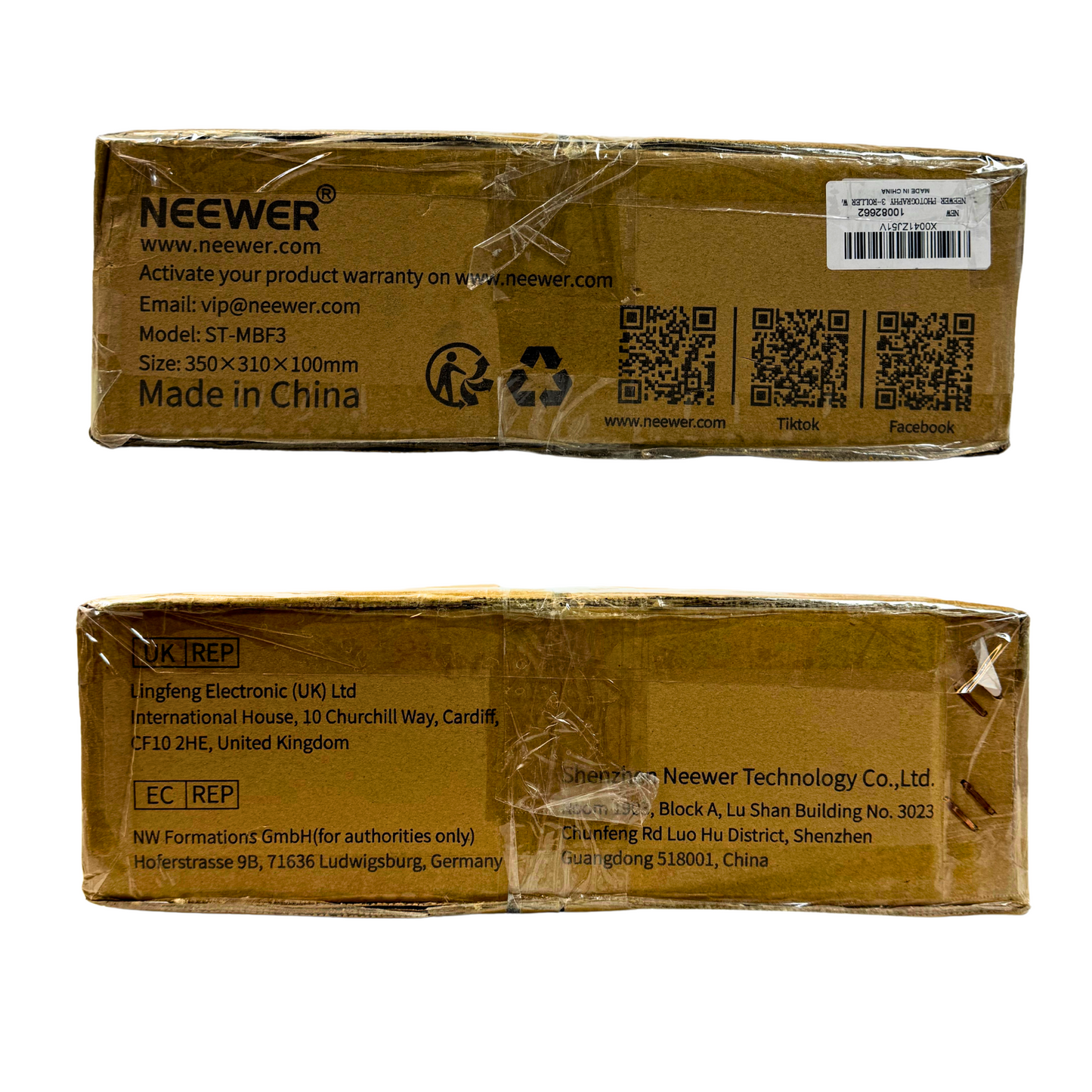 NEEWER 3 Roller Manual Wall Background Support System for Photo Studio