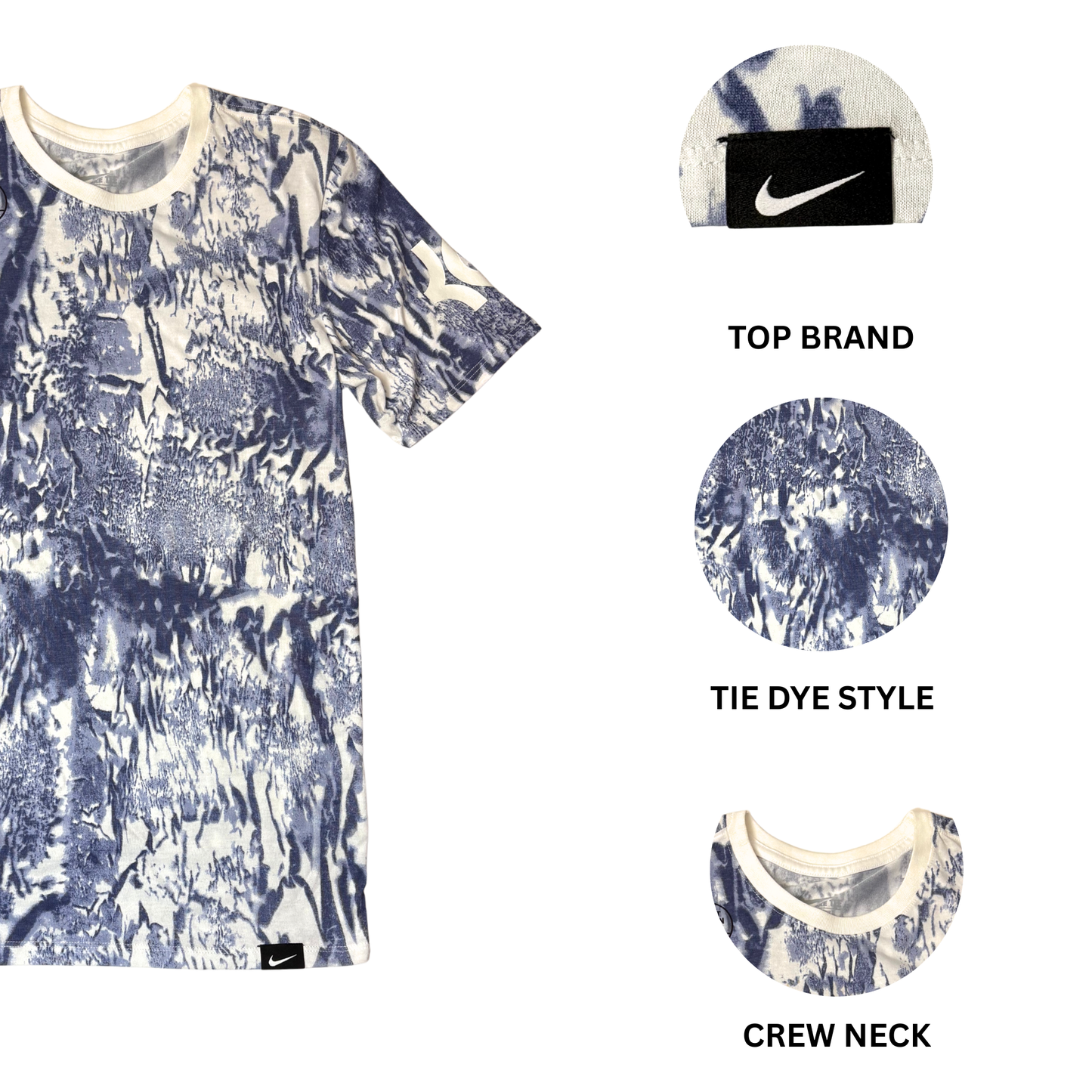 Men’s Short Sleeve Dri-Fit Cotton Tee Size S