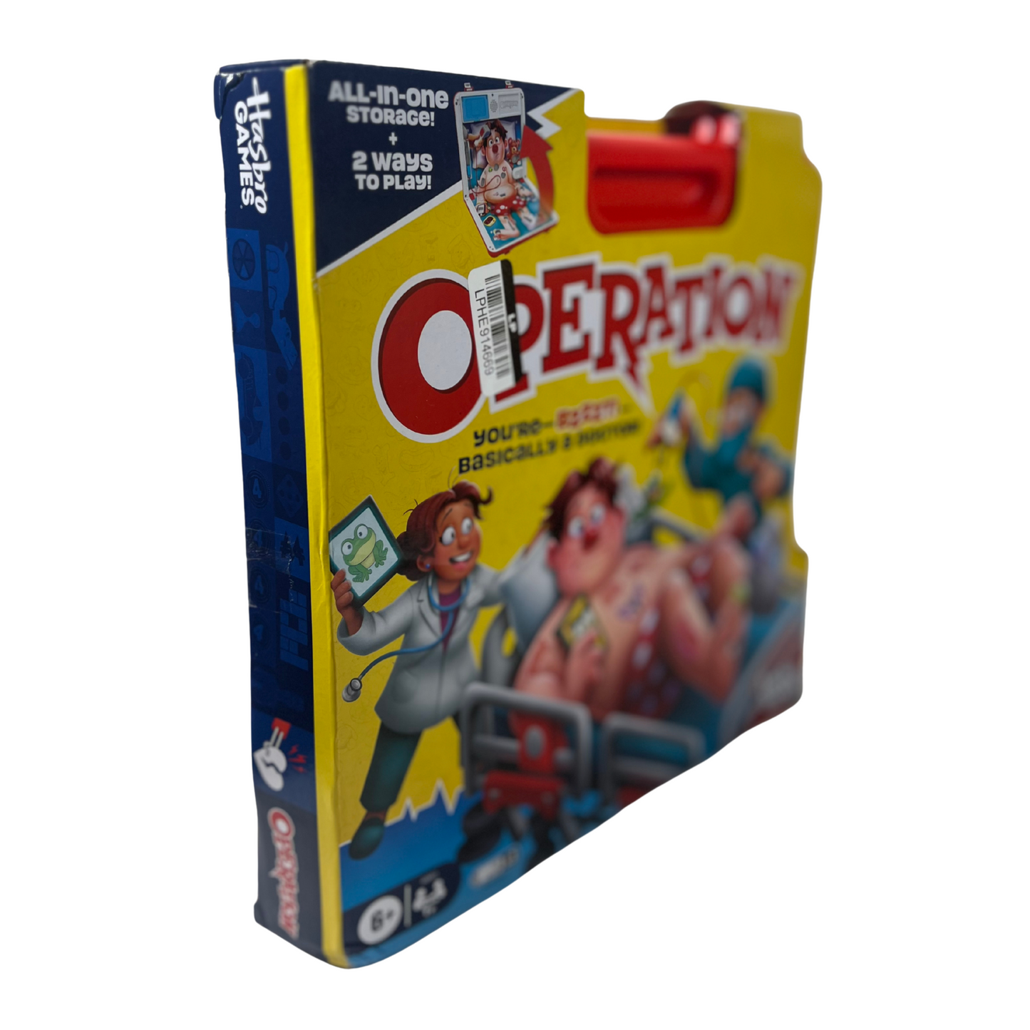 Electronic Operation Board Game with Carrying Case – 2 Play Modes – Ages 6+