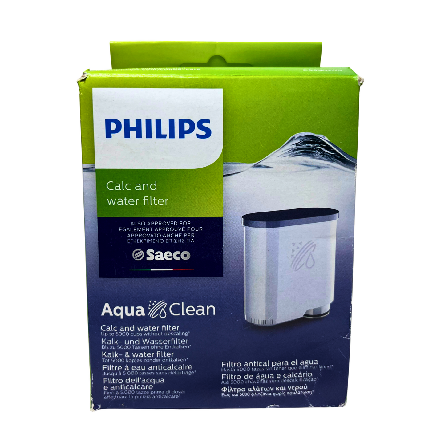 Calc & Water Filter – Reduces Limescale, No Descaling up to 5,000 Cups, Easy Click-and-Go Install