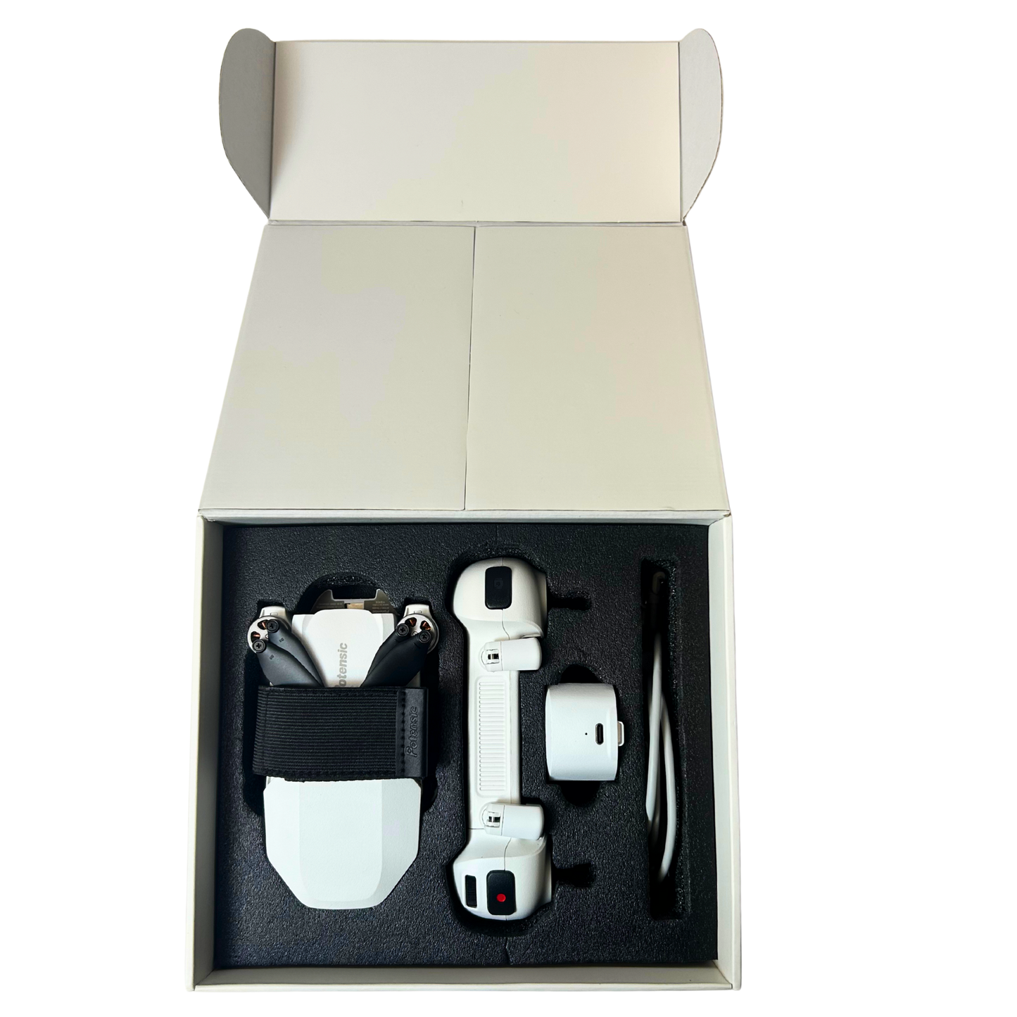 Potensic ATOM LT GPS Drone – Under 249g, 40 Min Flight, 2.5K EIS Camera, 4KM FPV, Brushless Motor – White