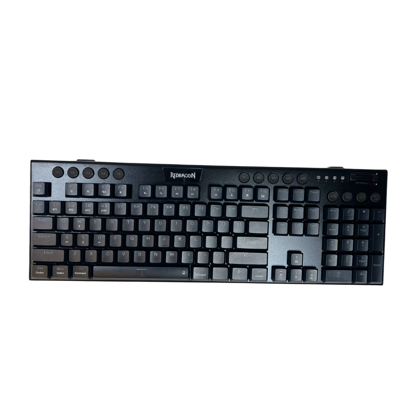 Redragon K618 Horus Wireless RGB Mechanical Keyboard - Ultra-Thin, Tri-Mode