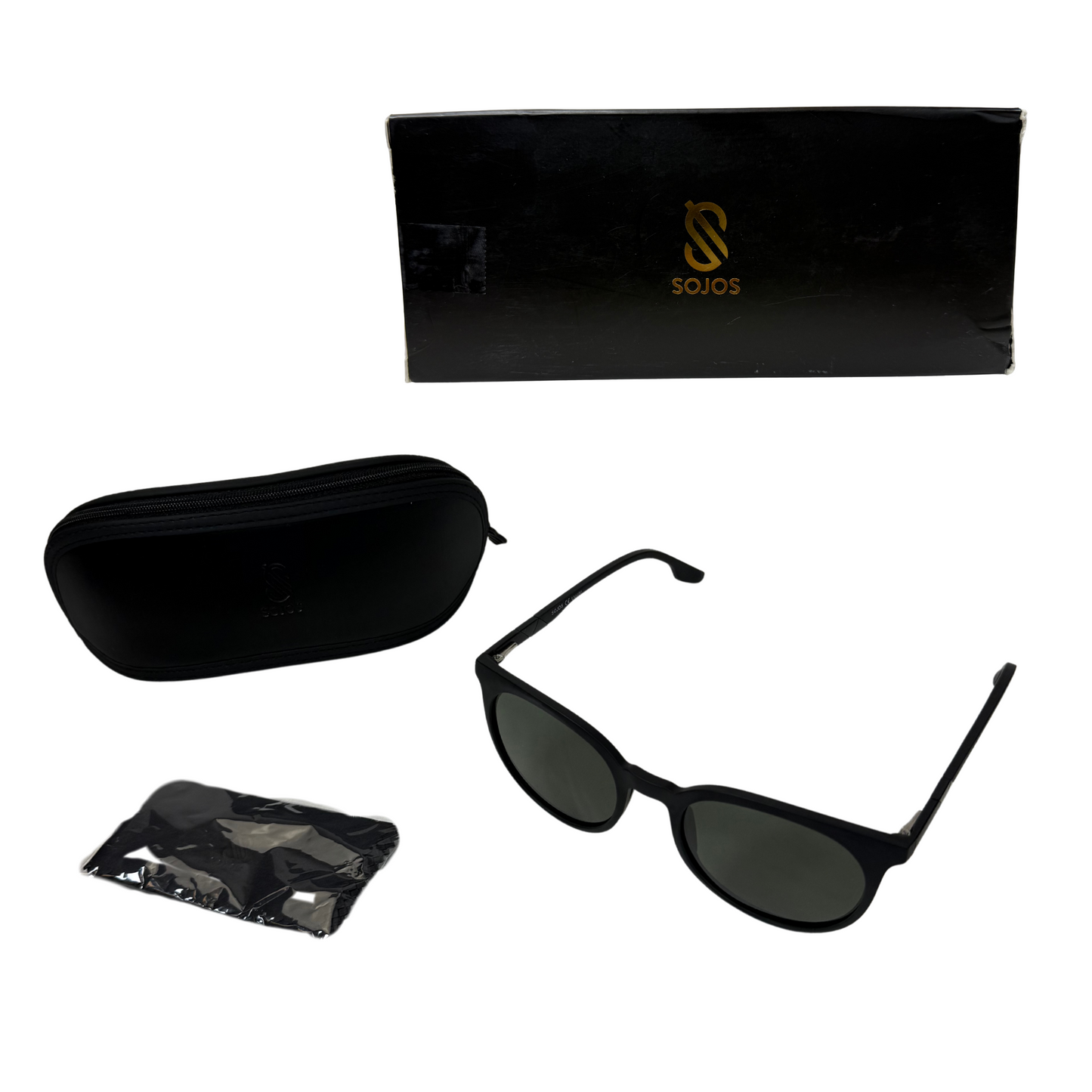 Oversized Polarized Sports Sunglasses | UV400, Lightweight TR90 Frame, Unisex Round Style