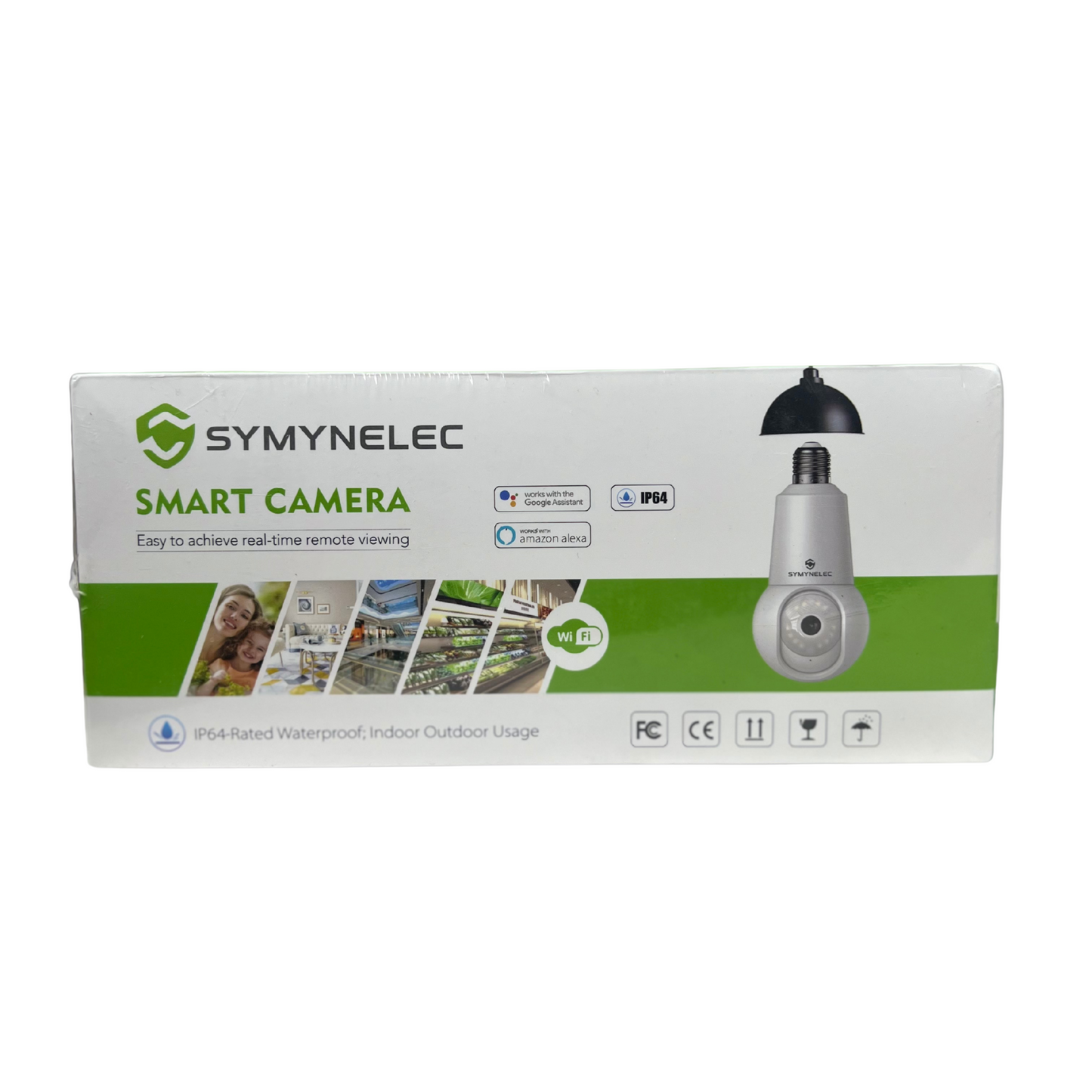 Dual-Band Light Bulb Security Camera – 2K WiFi Cam with Night Vision & Motion Detection