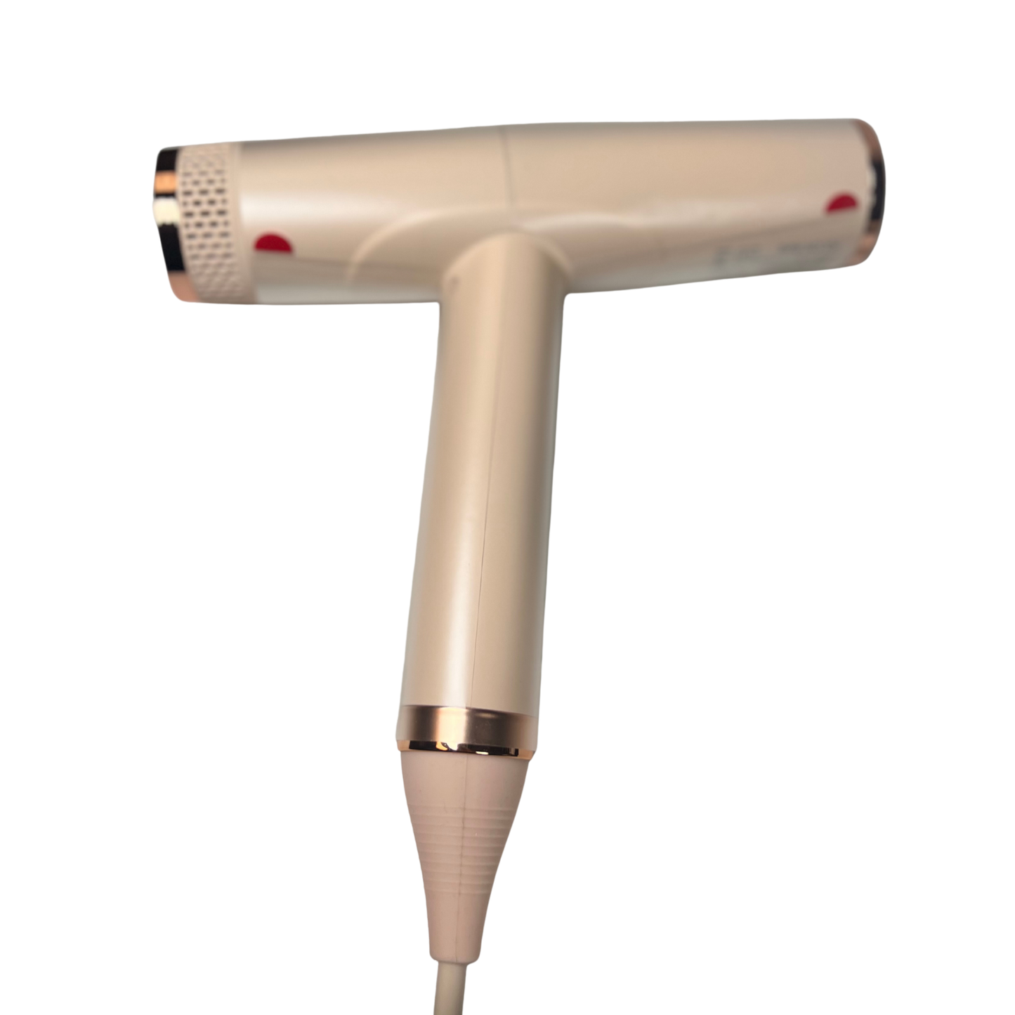 Ionic High-Speed Hair Dryer | Lightweight Quiet Blow Dryer with Diffuser & 3 Magnetic Attachments – Pink