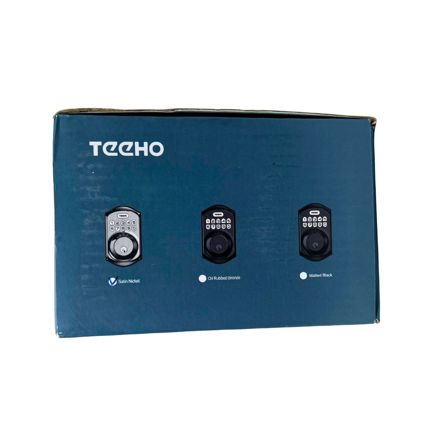 Keyless Entry Door Lock with Keypad and Handles – Smart Auto-Lock, One-Time Codes, Weather-Resistant