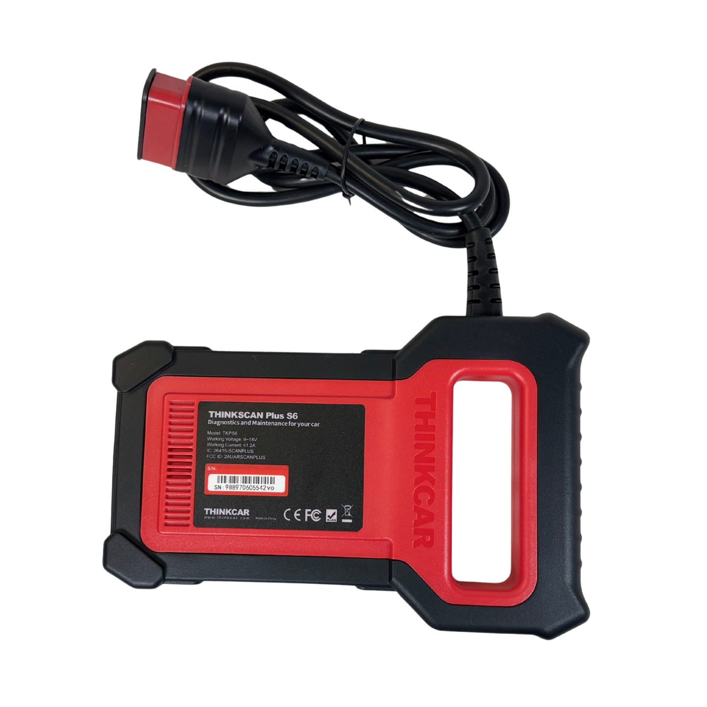 OBD2 Diagnostic Scanner with ABS, SRS, ECM, TCM, 5 Reset Services & Wireless Updates