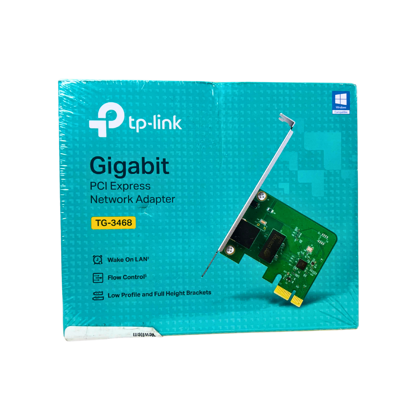 PCIe Gigabit Ethernet Network Card – 10/100/1000Mbps LAN Adapter for PC