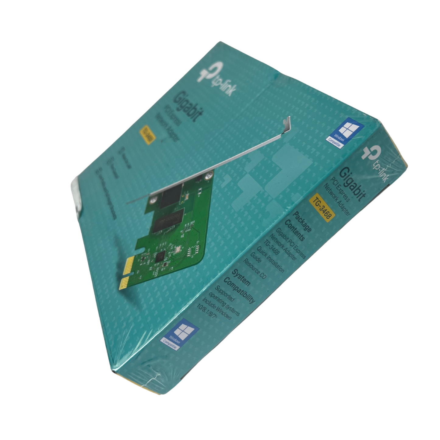 PCIe Gigabit Ethernet Network Card – 10/100/1000Mbps LAN Adapter for PC