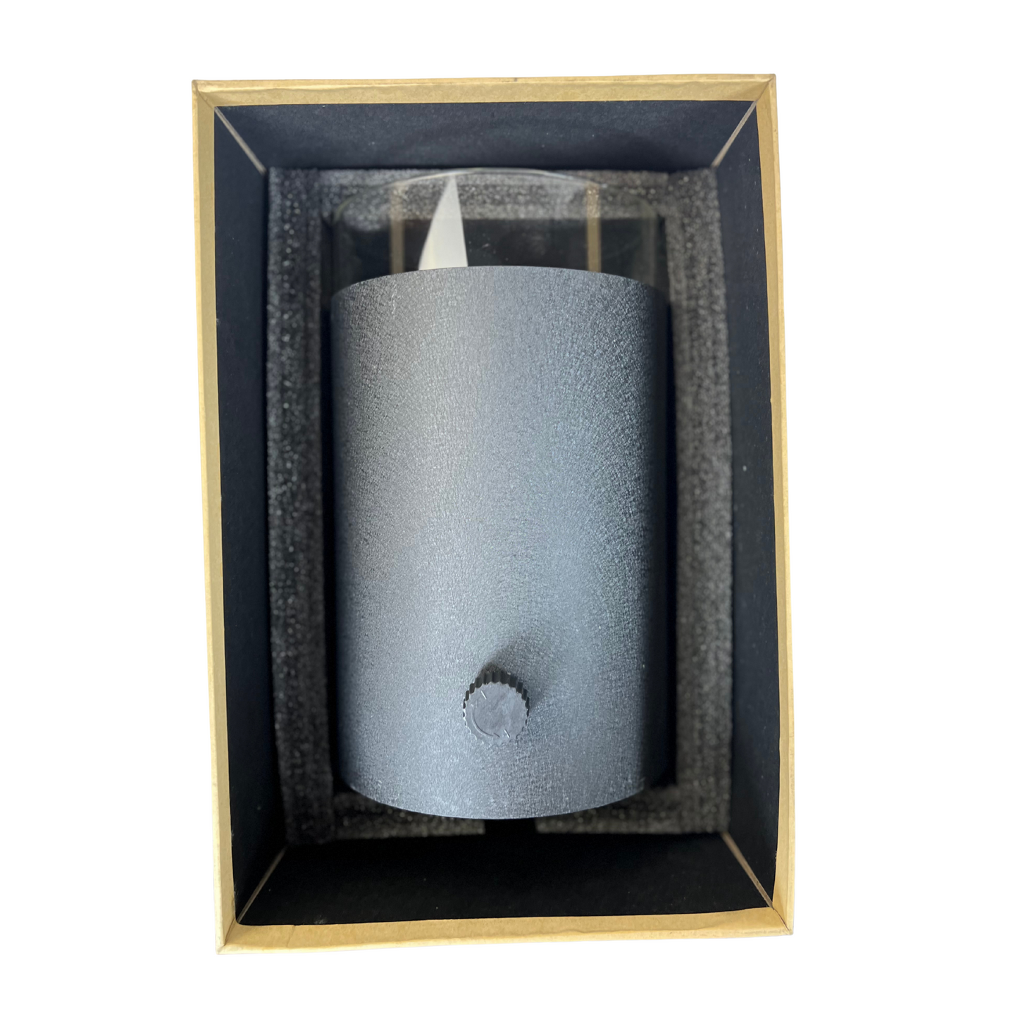 Tabletop Mini Portable Fire Pit – Indoor Outdoor Gas Fireplace with Glass