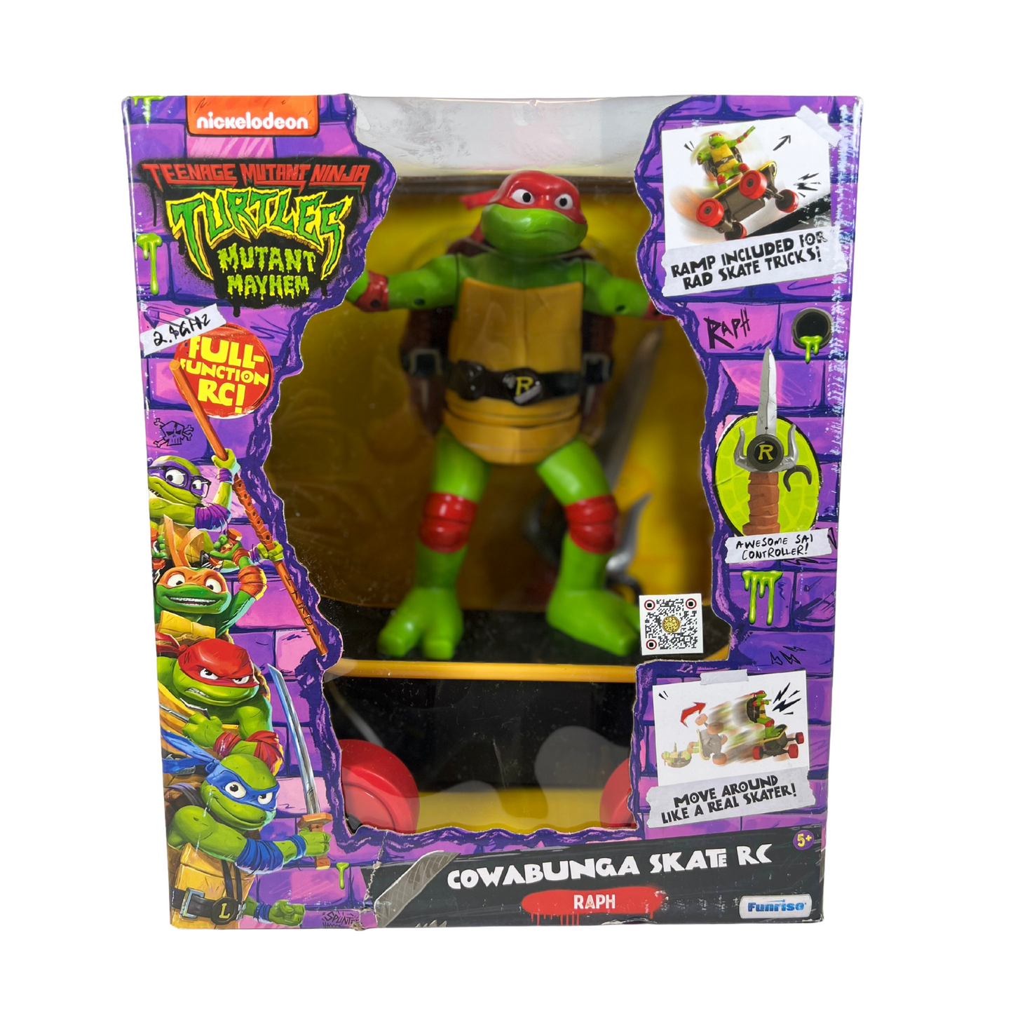 Teenage Mutant Ninja Turtles Raphael Cowabunga Skate RC