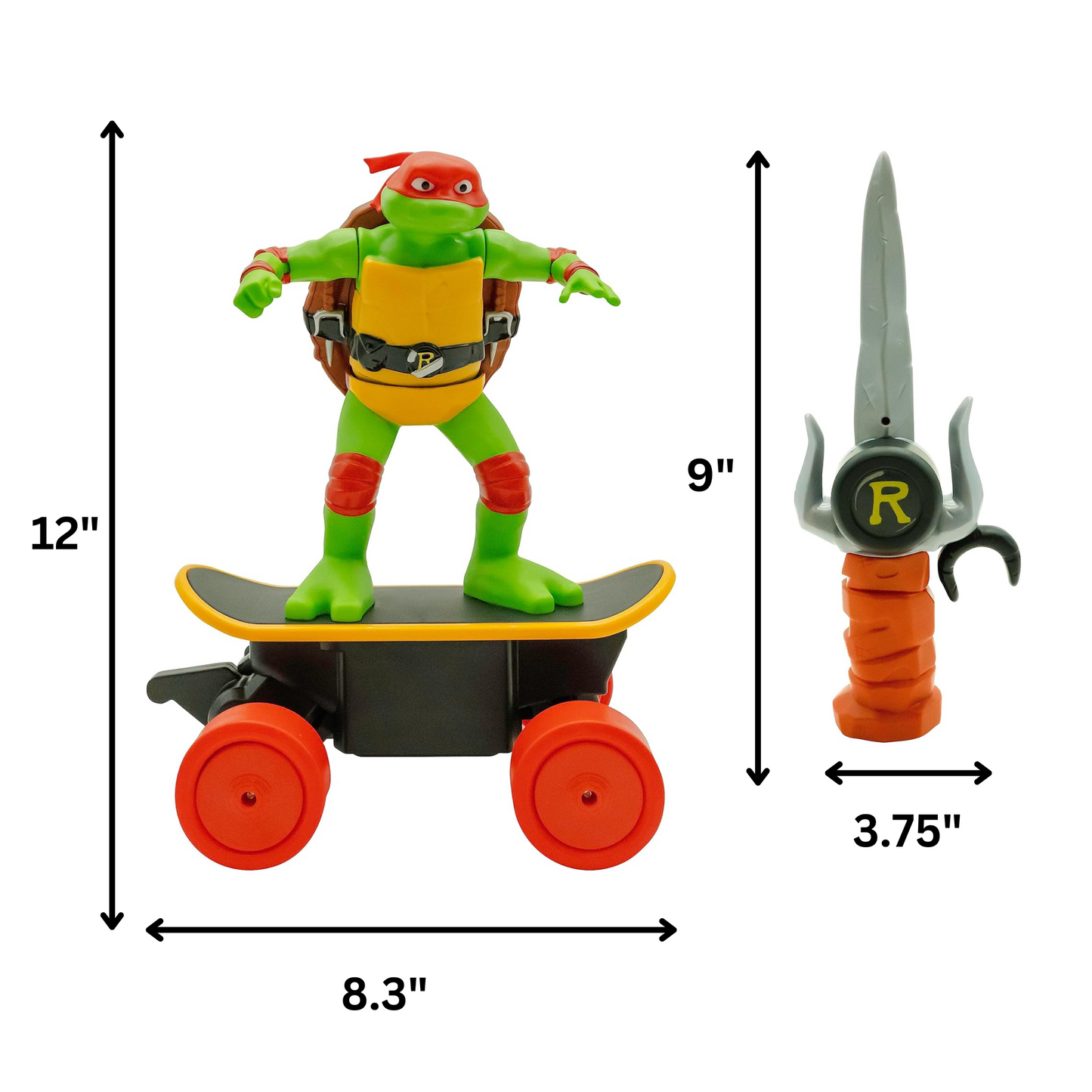 Teenage Mutant Ninja Turtles Raphael Cowabunga Skate RC