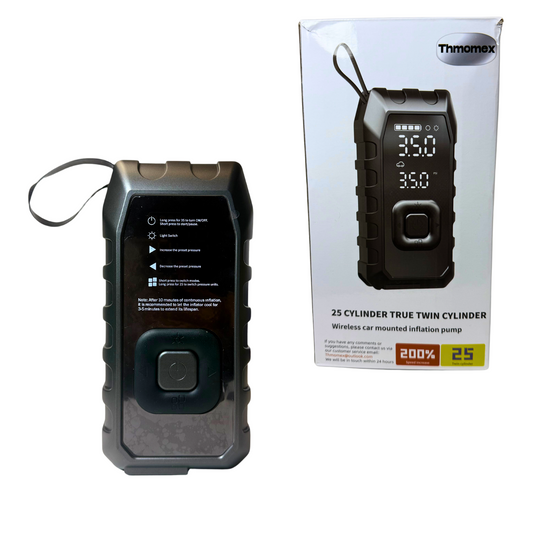 Cordless Dual-Cylinder Tire Inflator, 20000mAh 180PSI Air Compressor for Car, Truck, Bike