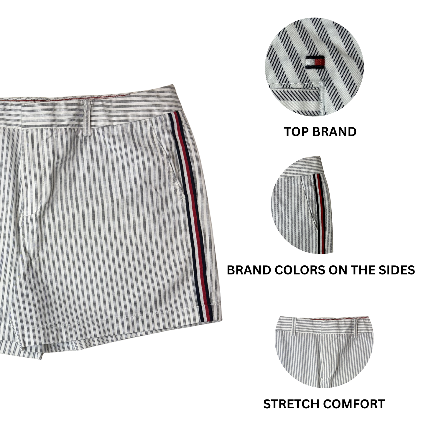 Women’s Striped Shorts – Size 18